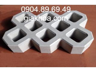 Gạch trồng cỏ 8 lỗ